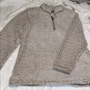 Stillwater Creek Co Sherpa Quarter Zip Pullover
